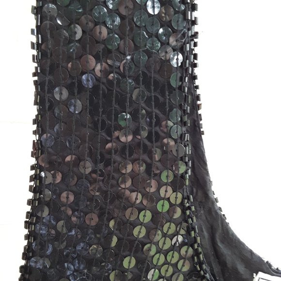 HUGE SALE Beautiful Shimmer Sequin top Sz M - Picture 4 of 9